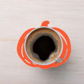Felt Pumpkin Spider Web Coaster