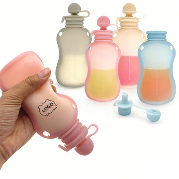 5oz Reusable Silicone Breast Milk Storage Bags