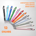 2 In 1 Aluminum Handle Touch Ballpoint Pen