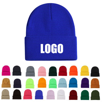 Unisex Knit Cuffed Hat