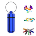 Waterproof Aluminum Keychain Pill Organizer