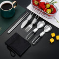 Foldable Camping Utensil Set(5 Piece Set)