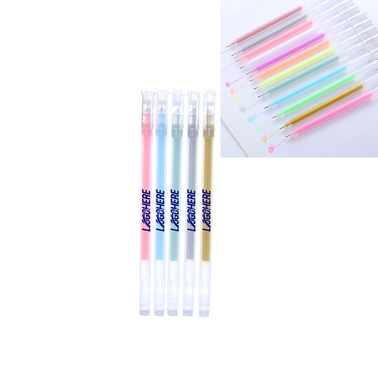 Large-Capacity Colored Gel Pen