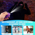 130 Db Personal Safety Alarm Keychain With Led Light