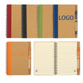 Kraft Paper Splice Cover Spiral Interior Notebook Notepad