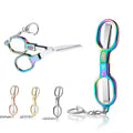 Mini Folding Scissors With Keychain