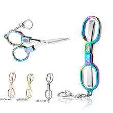 Mini Folding Scissors With Keychain