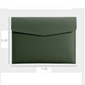 A7 Lichee Pattern Portfolio Envelope Case File Bags Document Holder with Snap Closure