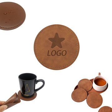 PU Leather Coaster