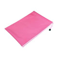 A4 Waterproof Football Texture Zipper Document Bag