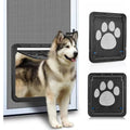 Abs Material Magnetic Self-Closing Dog Screen Door
