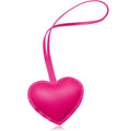 PU Leather Heart-Shaped Pendant