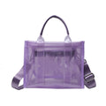 Clear Shoulder Tote Bag