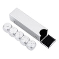 Portable Aluminum Alloy 5 Pcs Dice Game Set W/ Metal Case