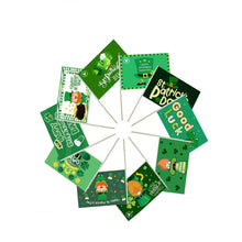 St. Patrick's Day Wooden Hand Waving Flag