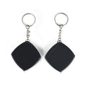Square 2-Meter Steel Tape Measure Keychain