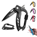 Multitool Carabiner with Pocket Knife