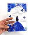 Custom Full Color Printed Clear Acrylic Invitation Card Gift