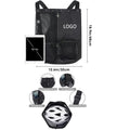 Swim Bag Mesh Drawstring Backpack With Wet Pocket