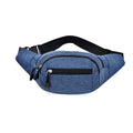 Oxford Zippered Fanny Pack