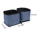 Portable Folding Oxford Cloth Wet And Dry Pet Bowl