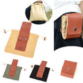 Canvas Leather Foldable Bag for Hiking & Camping