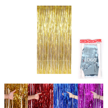 3.28Ft X 6.56Ft Foil Fringe Curtain