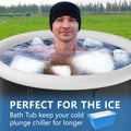 Silicone Oversized Ice Cube Mold with Lid