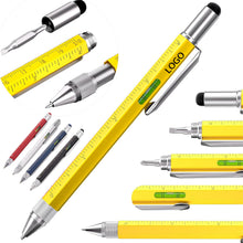 6-In-1 Construction Multitasking Ballpoint Pen