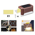 Outdoor Solar Railing Staircase Lighting