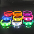 Music Control Sound Activated Flashing LED Strobe Bracelets