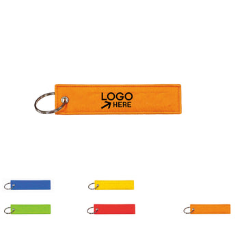 Embroidered Flight Keytag