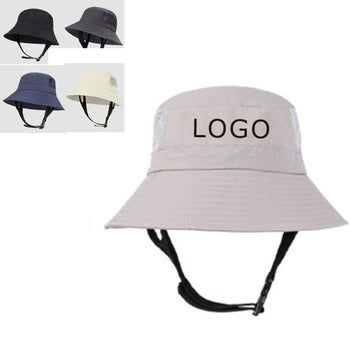 Packable Bucket Hat With Helmet Strap