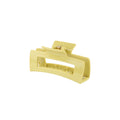 Large Square Matte Hair Clip for Ladies