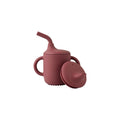 Food-Grade Silicone Double-Eared Straw Training Cup