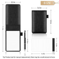 Leather Pocket Notepad Holder