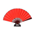 Full-Color Large Bamboo Silk Folding Fan