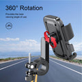 Bike Phone Mount One Hand Operation