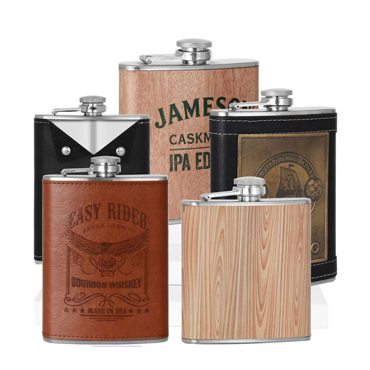 Stainless Steel Square Wrapped Wine Pot