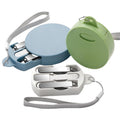 Portable 3-In-1 Stainless Steel Manicure Set