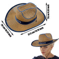 Led Glow Cowgirl Boy Hat With Black Band