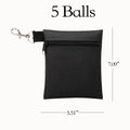 5Pcs Golf Ball Bag Pouch