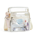 Clear PVC Crossbody Stadium Bag
