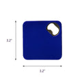 ABS Square Coaster With Bottle Opener