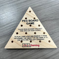 Custom Wooden Peg Game Set 5 Pack