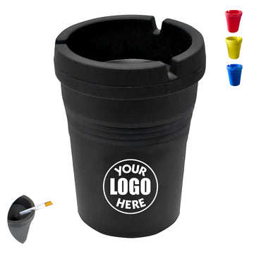 Black Smokeless Car Ashtray