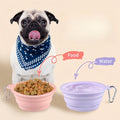 Pet Folding Bowl Dog Bowl Outdoor Portable