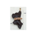 Cute Bulldog Keychain Lovely PU Leather Dog Hanger