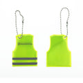 Pvc Safety Reflective Vest With Optional Keychain