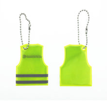 Pvc Safety Reflective Vest With Optional Keychain